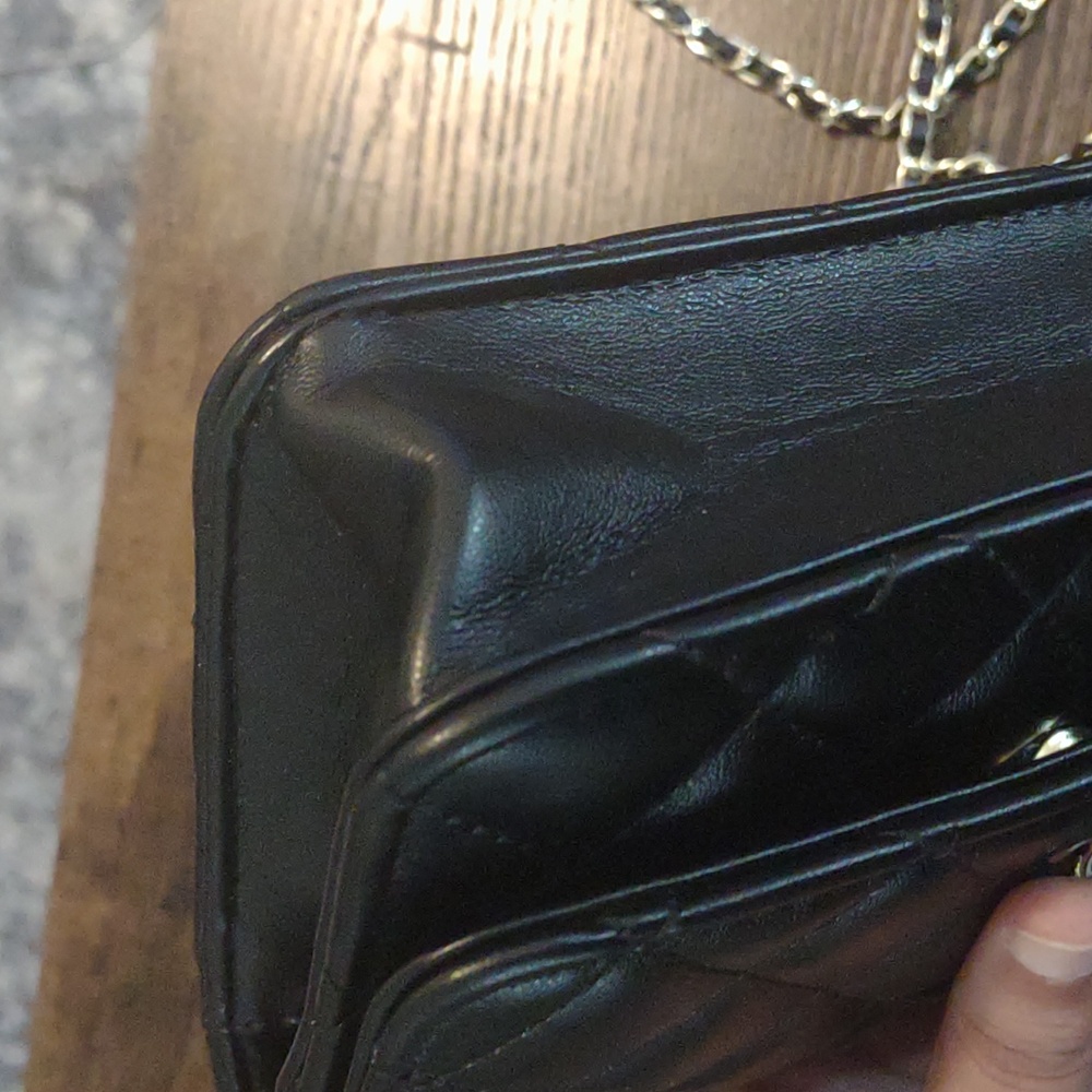 CHANEL | Quilted Lamb Skin Wallet On A Chain - Picture 6 of 7